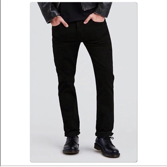 HALIFAX Denim Group men’s black jeans 34W x 32L - Picture 1 of 3